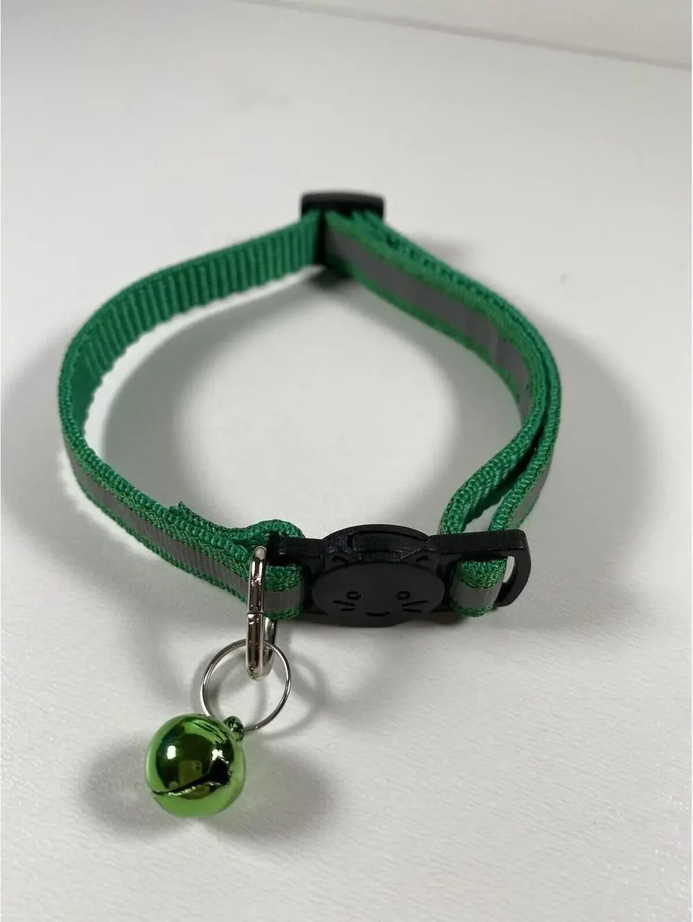 Cat Breakaway Collar Reflective Strip Jingle Bell New Adjustable Safety Kitten